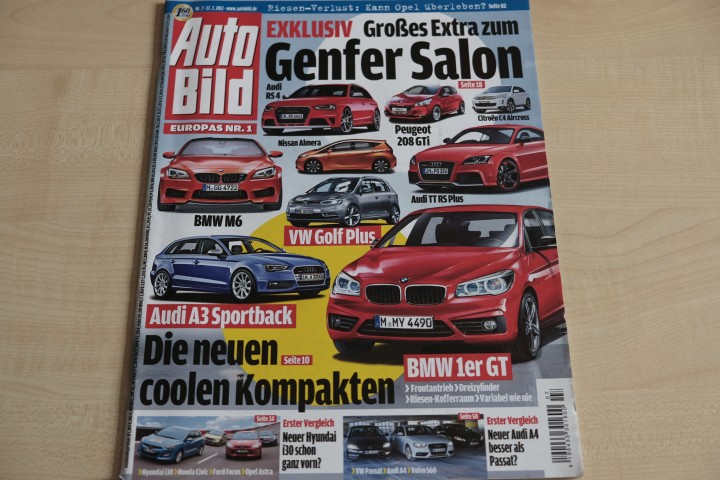 Deckblatt Auto Bild (07/2012)